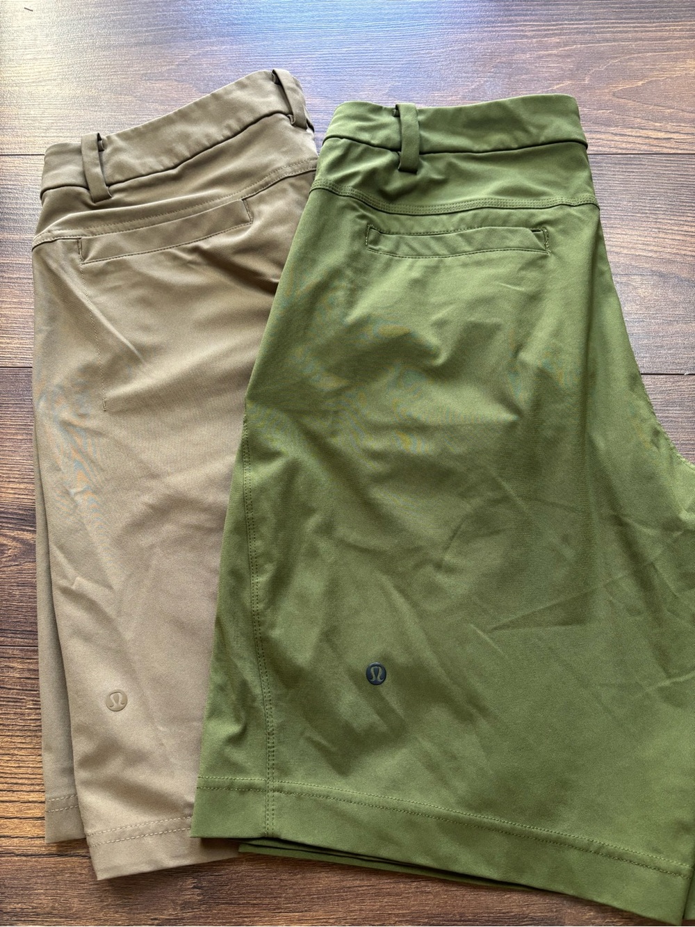 lululemon athletica ABC Men’s Shorts in Olive and Khaki